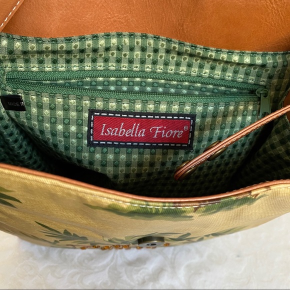 Isabella fiore Palm print backpack - Picture 10 of 11
